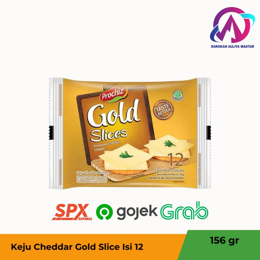 

KIRIM INSTAN Keju Prochiz Gold Cheddar Slice160gr Isi 12 BAM Olshop Padang