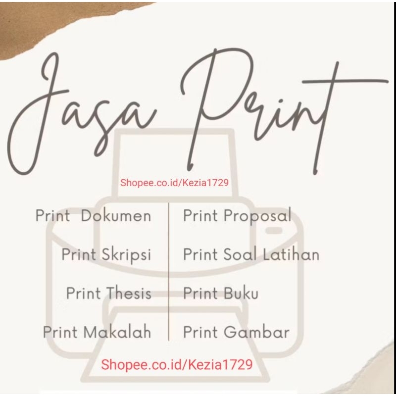 

Jasa Print / Cetak Online