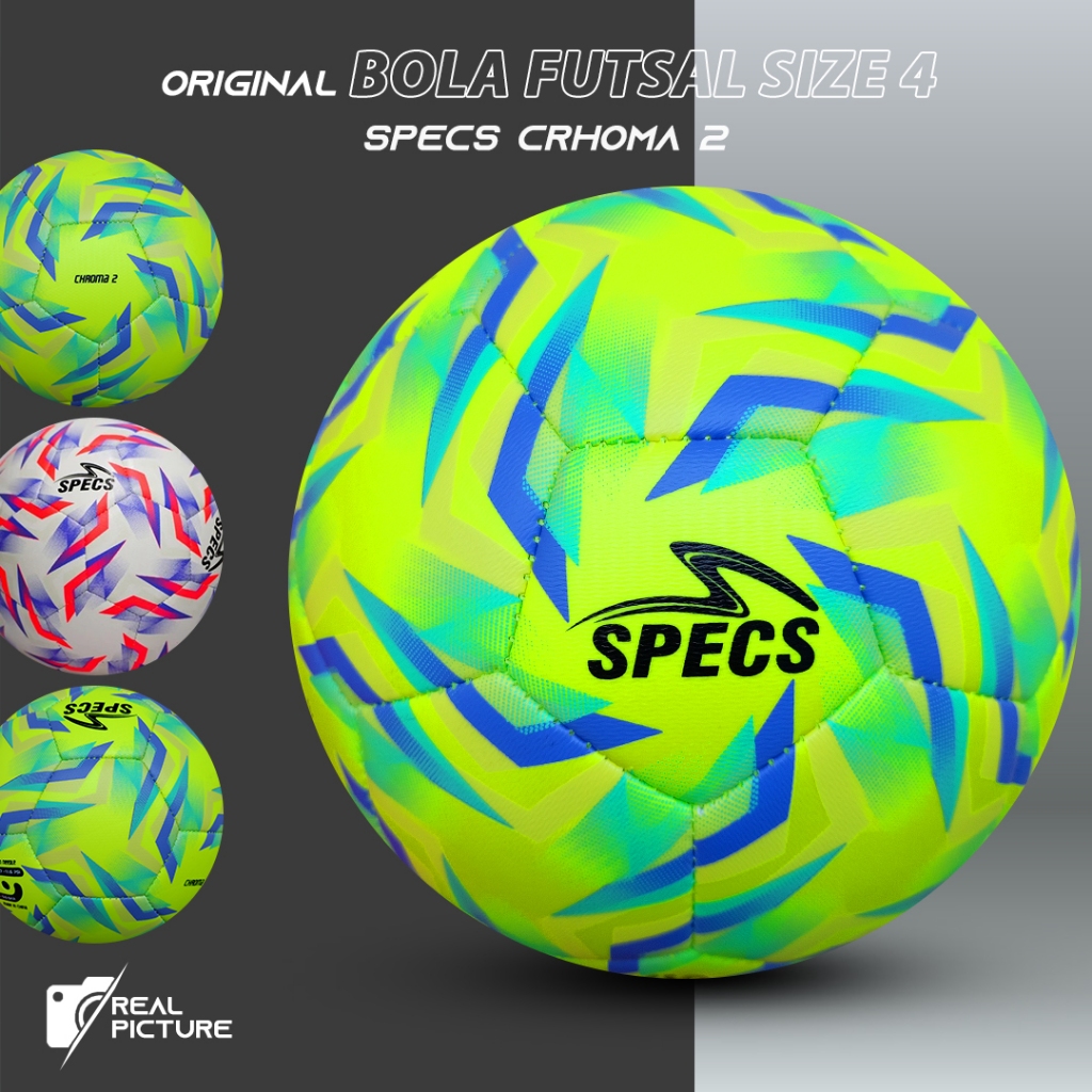 Bola Futsal SPECS CHROMA Original 100% Size 4 Asli Putsal Ori Jahitan Mesin Kuat