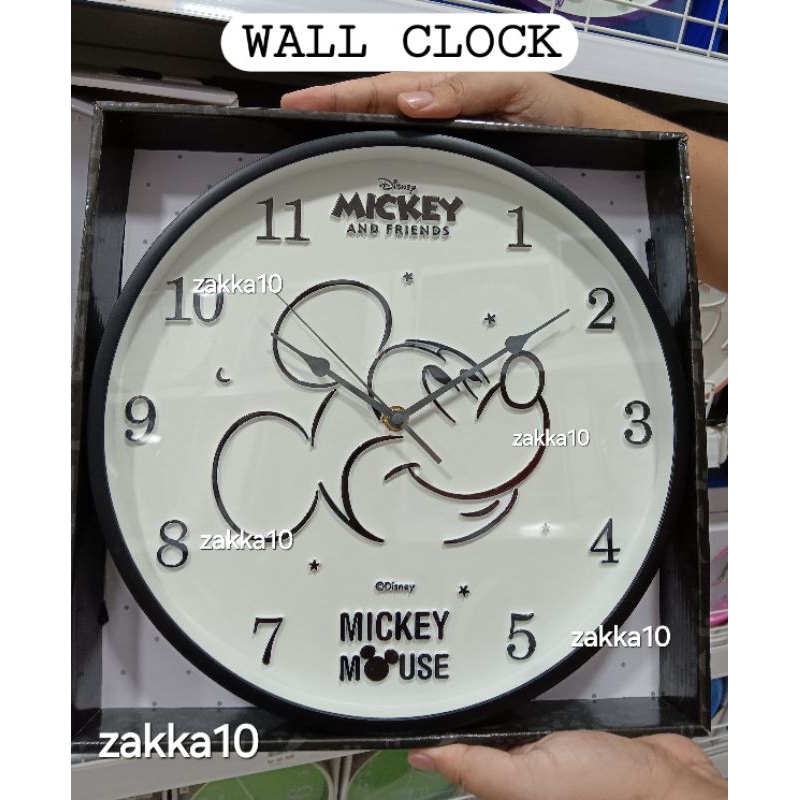 Jam Dinding Disney Mickey Mouse Wall Clock Mr DIY