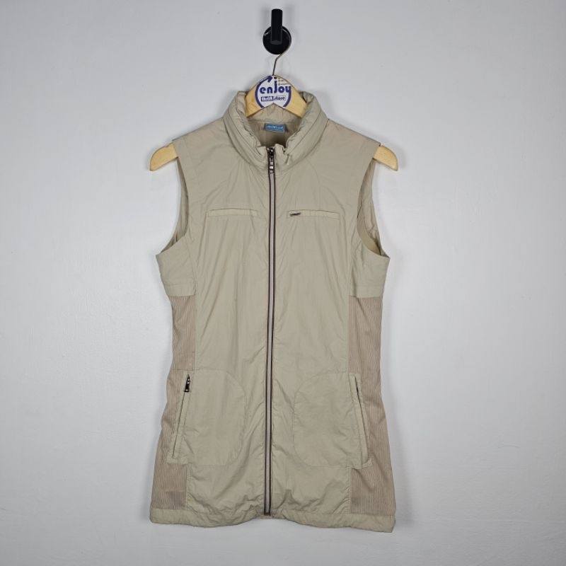 vest rompi parka panjang tipis sports olahraga wanita cewek MARZO casual second preloved