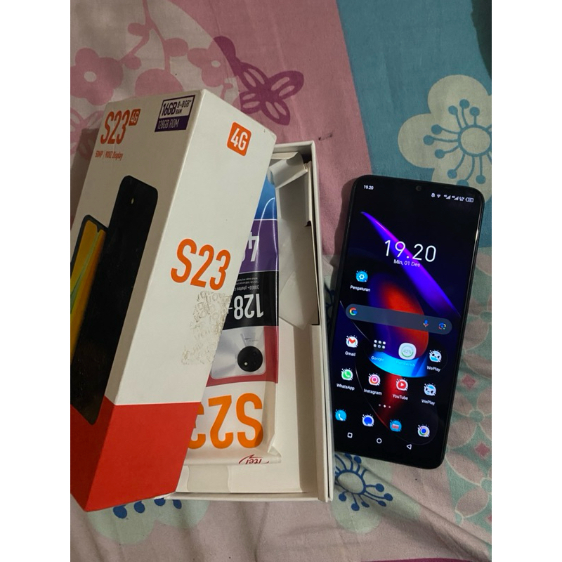 Handphone Android - Itel S23 second Jual Murah  | BU Free packing | Hp Murah