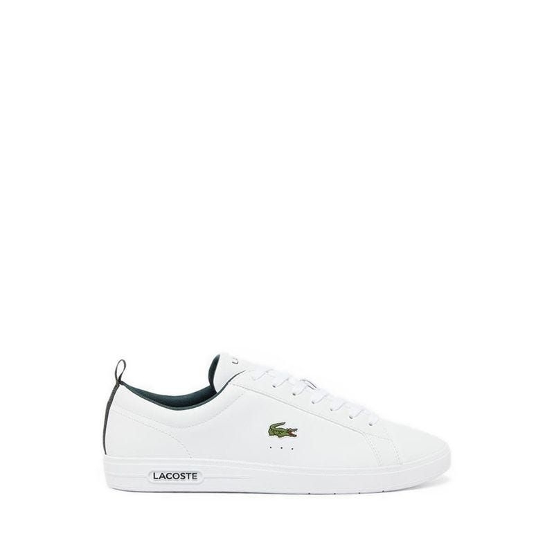 Sepatu Lacoste Court Base 224 Sneakers Casual Kets Sneaker Kasual Pria Cowok Original Putih