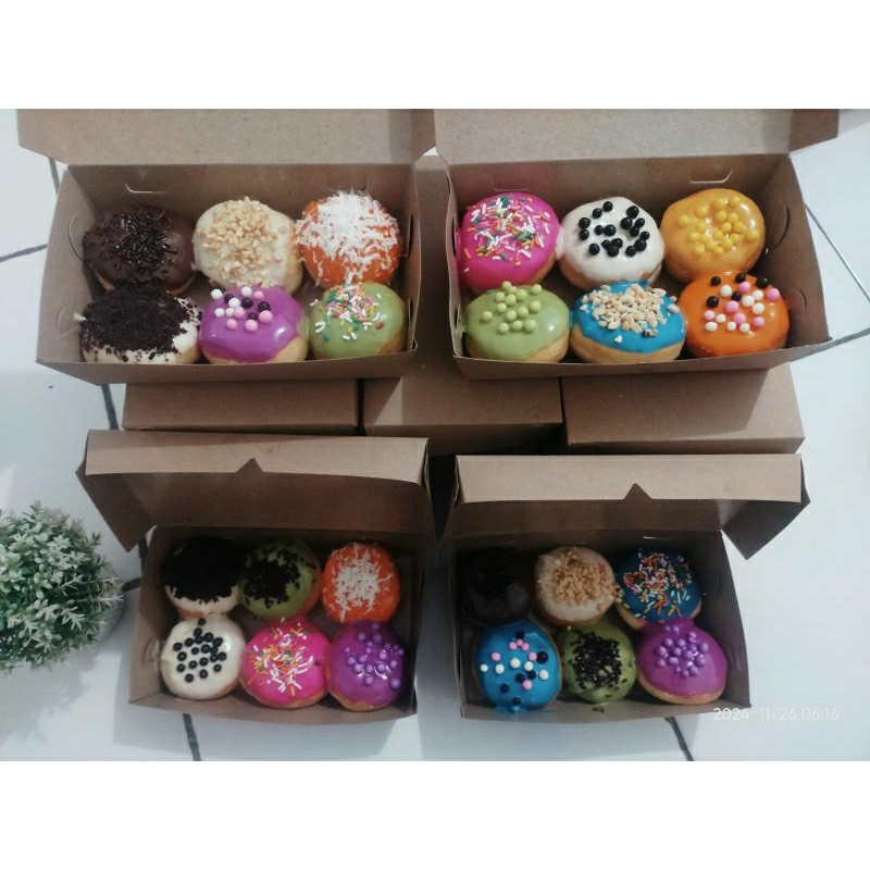 

donat mini isi 6 pcs (2 box)