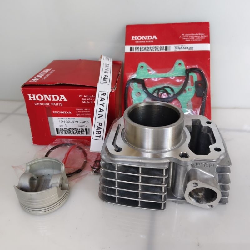BLOK SEHER (KYE) MEGAPRO NEW MEGAPRO NEW BLOK+PISTON+TOP SET