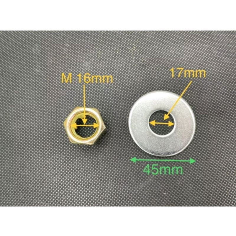 mur as belakang ATV 110 125 set LR