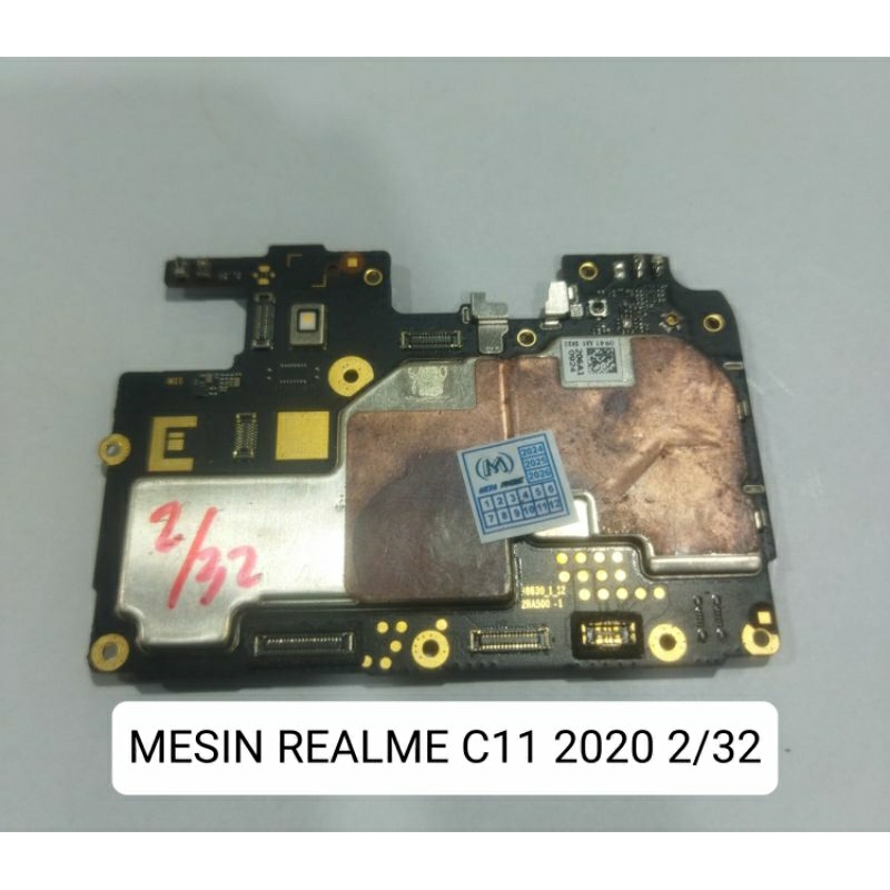 MESIN REALME C11 2020 2/32GB NORMAL & SEGEL TANPA POLA