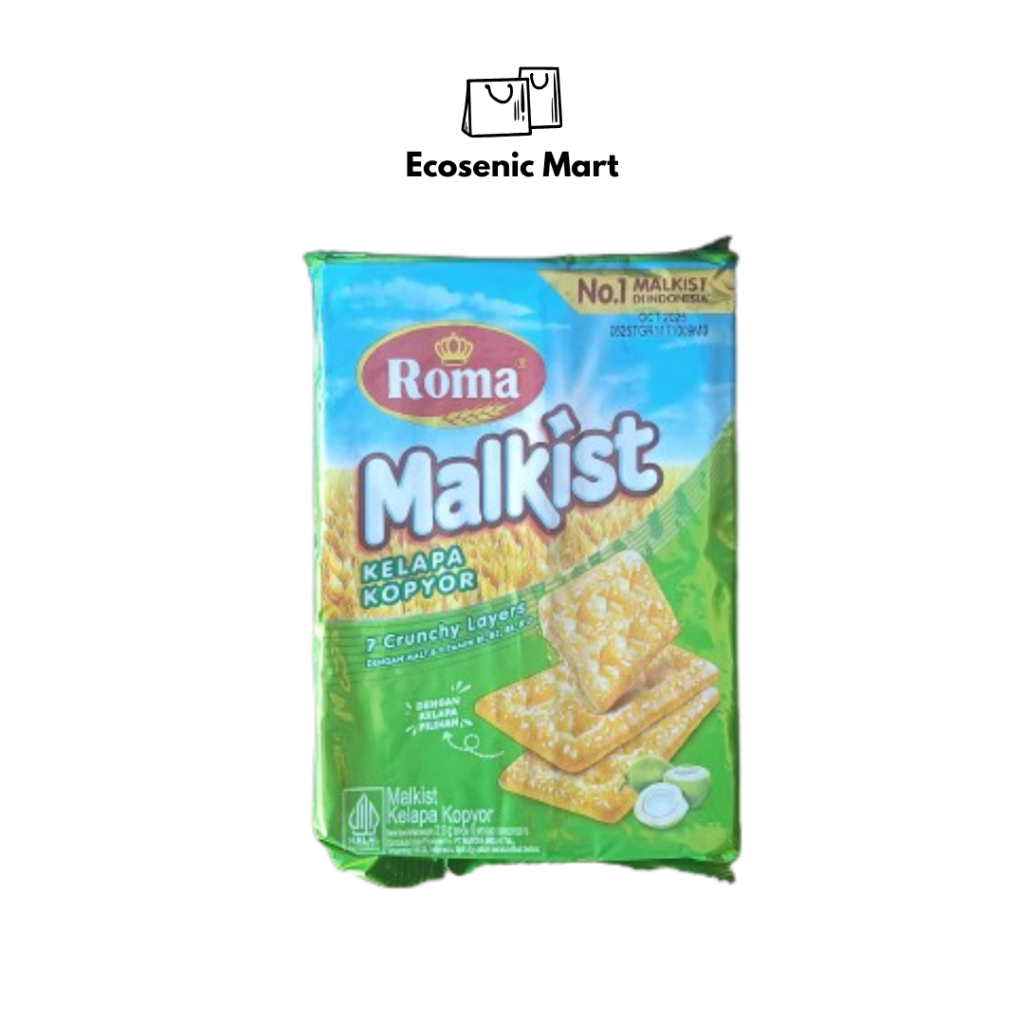 

Roma Malkist Kelapa Kopyor 200gr