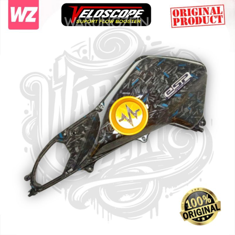 carbon forged biru filter pcx 150 velozity (gold)