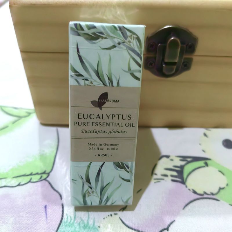 EaseAroma Eucalyptus Pure Essential Oil 10ml Easecox