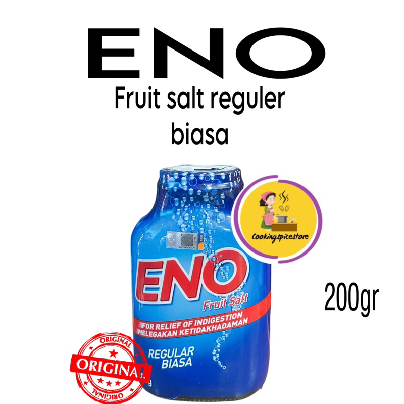 

Eno Fruit Salt 200 Gram Garam Buah Buahan Pembuatan Kue