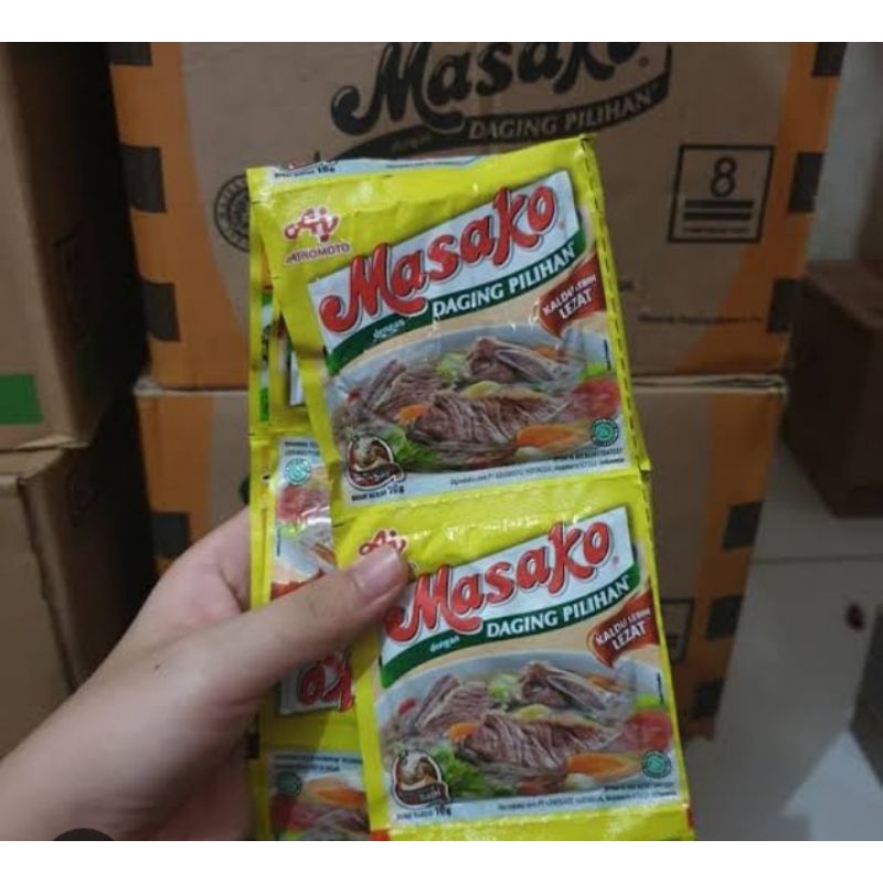 

MASAKO SACHET (1DUS) ISI 12X6X12 PCS 6GR
