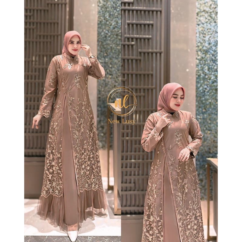 New Lusy Clarissa dress - Gamis New Lusy