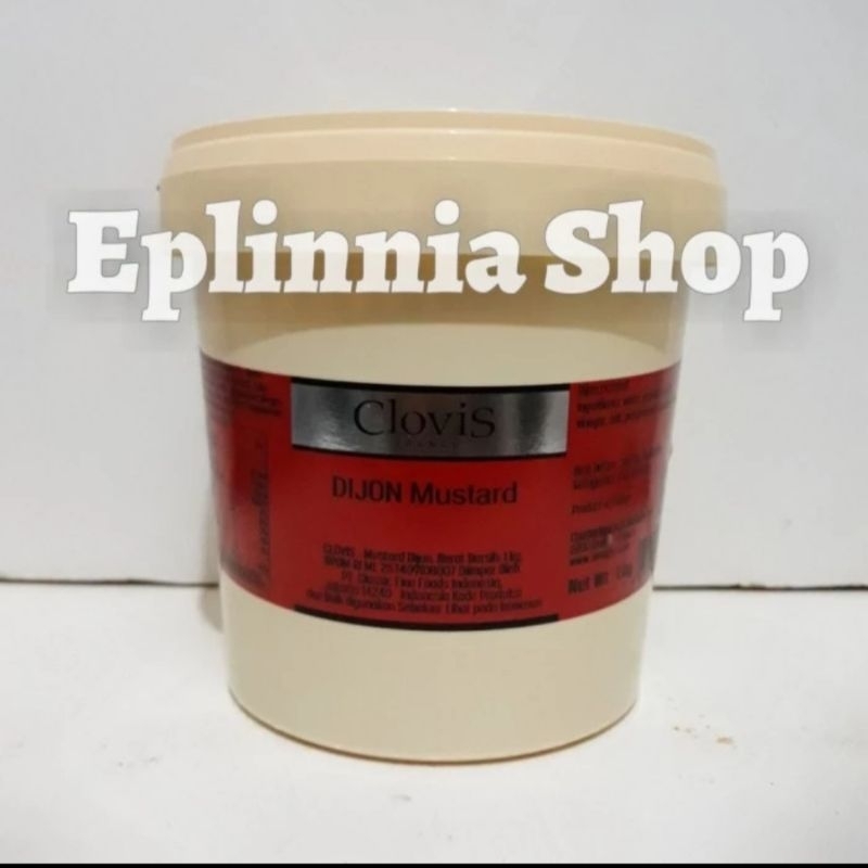 

Clovis Djon Mustard 1 kg - Mustard Dijon