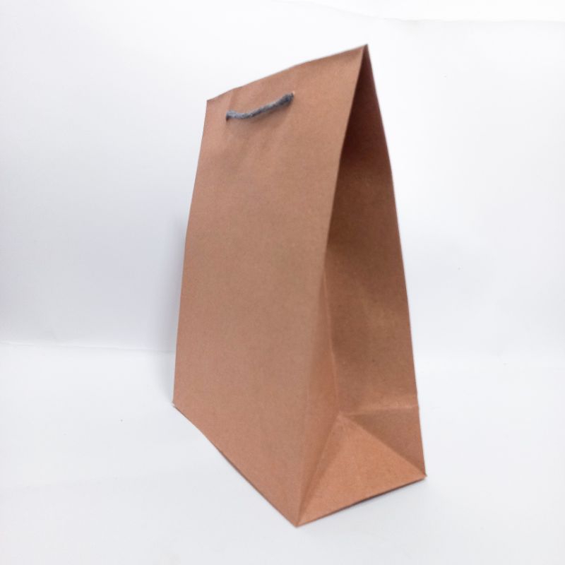 

paper bag coklat || paper bag souvenir ulang tahun/pernikahan || paper bag packaging/kemasan || tas kertas 20x10x25
