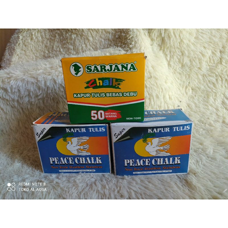 

Kapur Papan Tulis Putih & Warna Warni