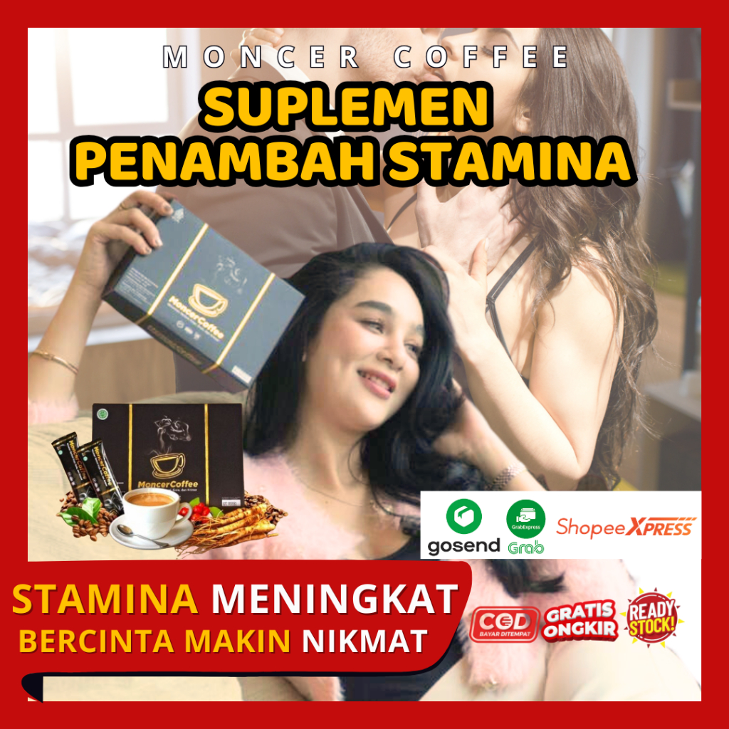 MOONCEER COFFEE ORIGINAL l KOPI SUPLEMEN PENAMBAH STAMINA PRIA JAWARA TERLARIS BPOM HALAL ORIGINA