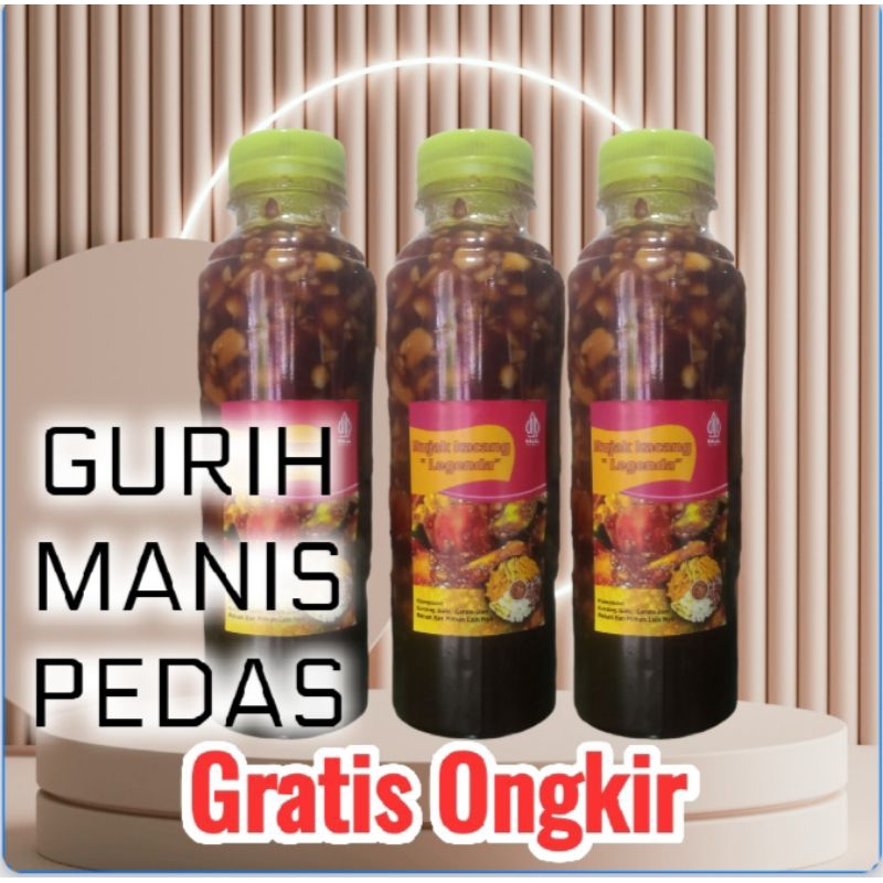 

Sambal Rujak Kacang "Maknyusss" - Pedas Manis Segar!