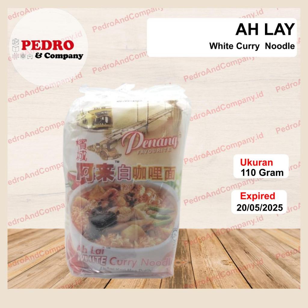 

Ah Lai White Curry Noodle 110 gram instant noodle mi kari putih halal kare mee