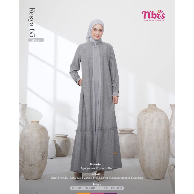 Resya 65 Grey by Nibras