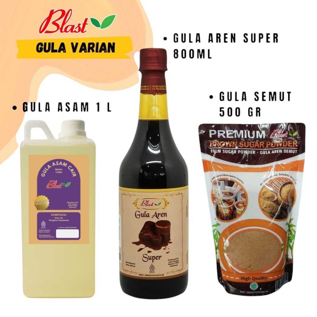 

HG Gula Aren Semut gram - Palm Sugar Bubuk - Gula Bubuk Organik