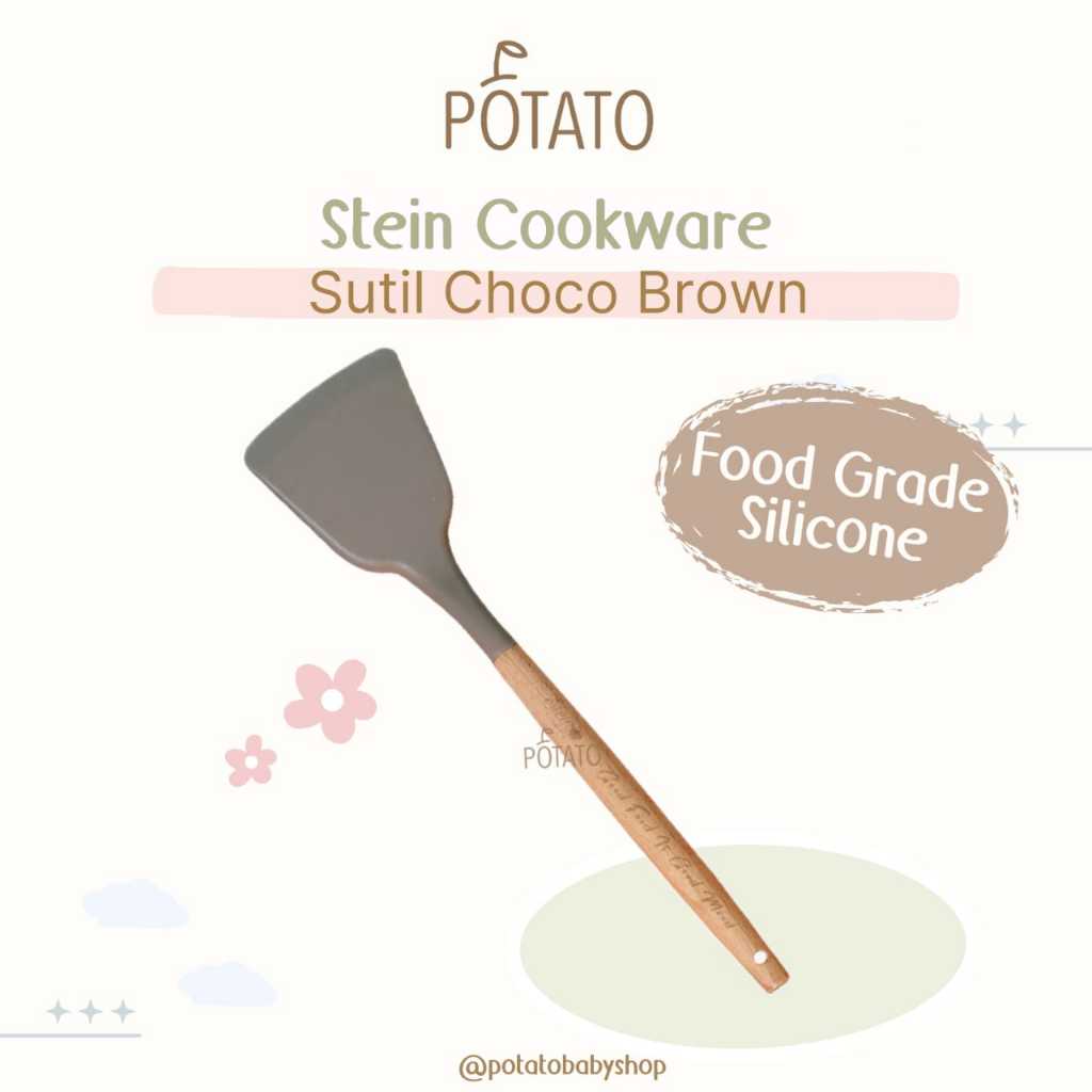 Stein Cookware - Sutil Latte / Choco / Soup Sendok Masak Spatula