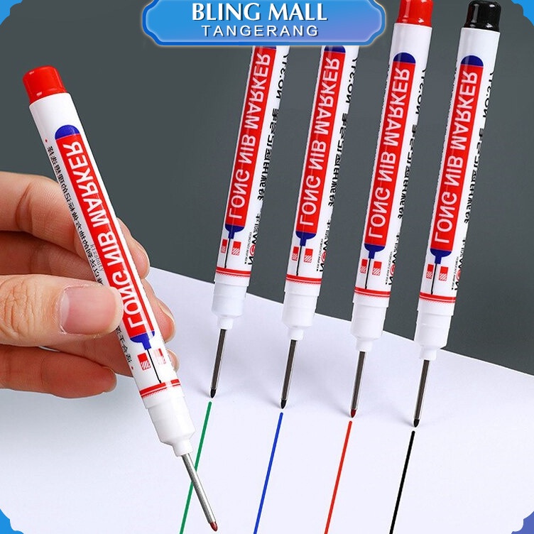 

KODE U99S 1PCS Long Head Marker Anti Air Long Nib Marker Multiguna Spidol Kepala Panjang 2mm