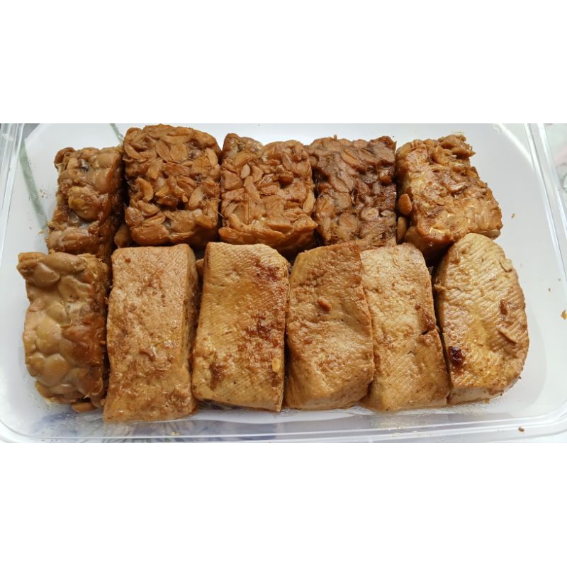 

tahu tempe bacem tinggal goreng
