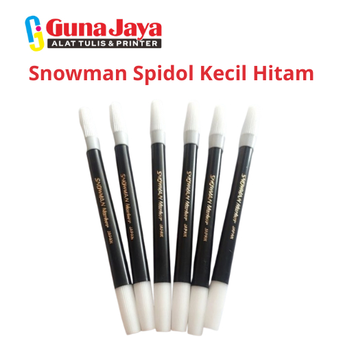 

Snowman Spidol Kecil Hitam