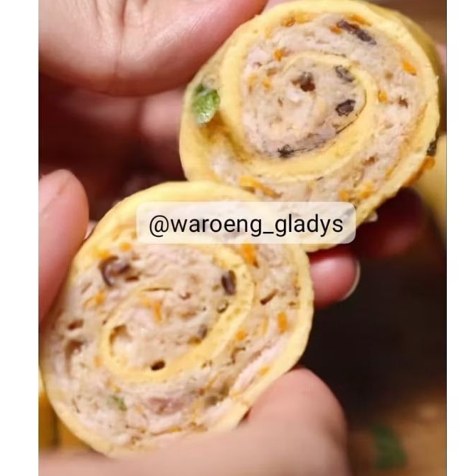 

Egg Chiken Roll homemade NO MSG