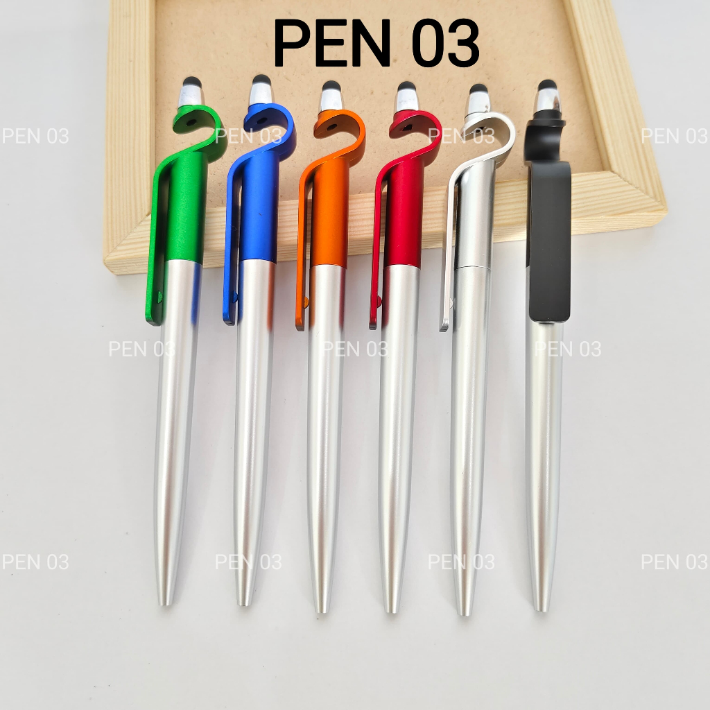 

Pen 03 / Pulpen Stylus 3 in 1 /Pulpen Plastik Souvenir/ Pen Plastik / Pulpen Promosi / Ballpoint Plastik Lucu / Pen Hadiah Acara Perusahaan/ Pen Hadiah Gift Custom / Pen Custom / Bisa Cetak Logo Tulisan