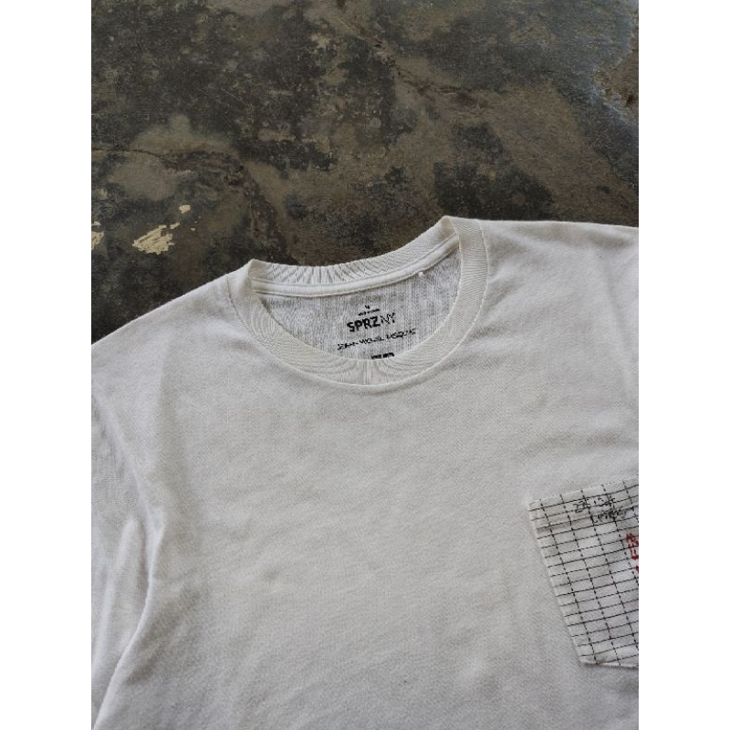 TSHIRT POCKET UNIQLO X JEAN MICHEL BASQUIAT WHITE
