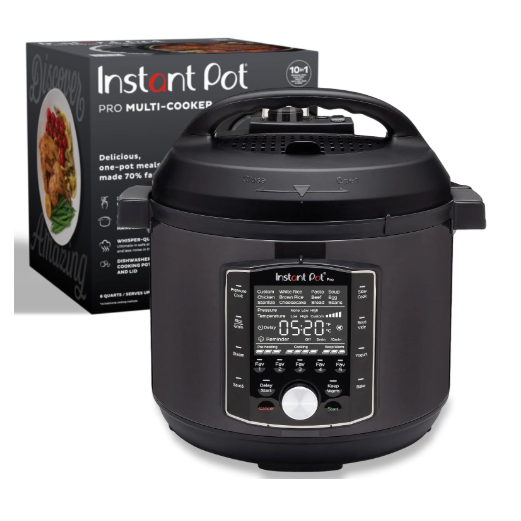Instant Pot Pro 10-in-1 Pressure Cooker, Sous Vide, Stainless Steel