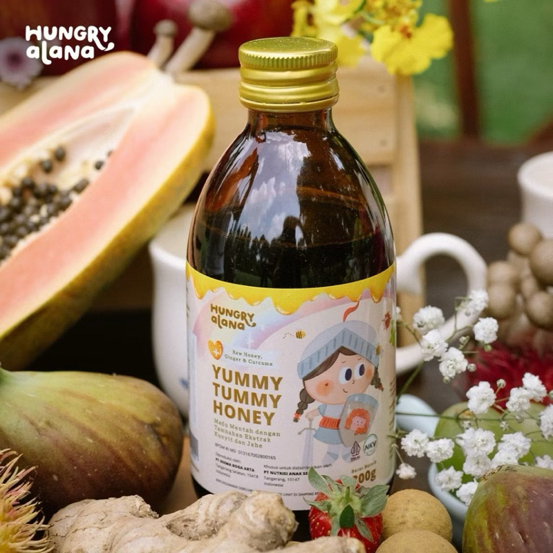 

Madu Hungry Alana Yummy Tummy Raw Honey Ready Stock Siap Kirim
