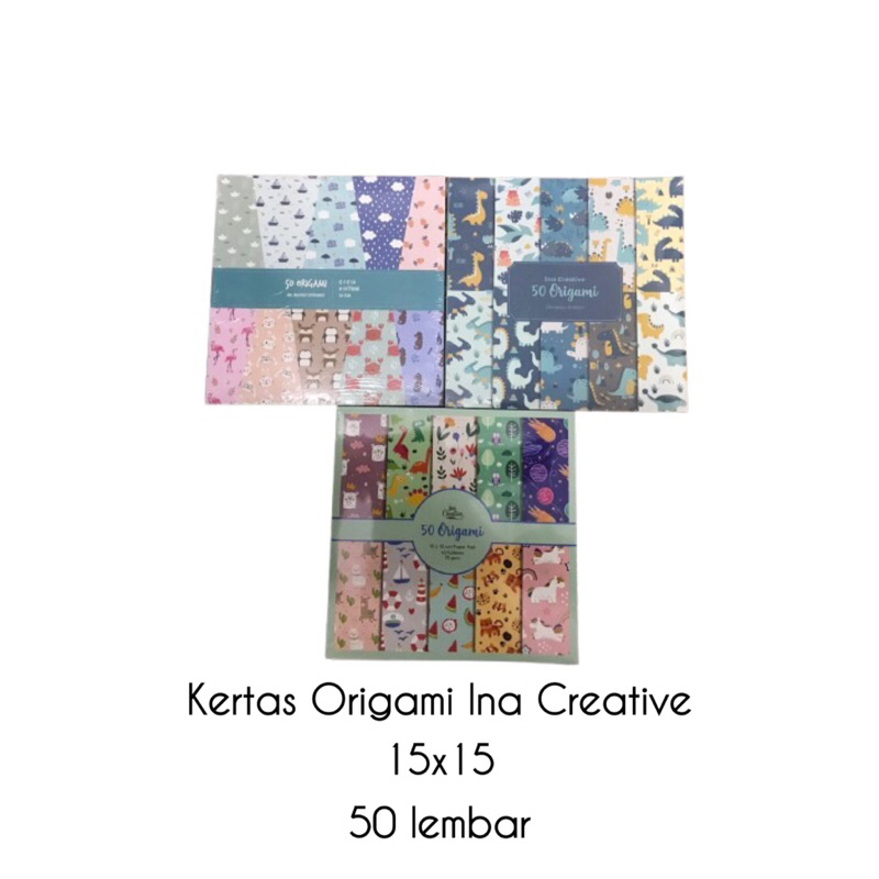 

Kertas Origami Ina Creative 15x15 cm/Origami/Kertas Lipat