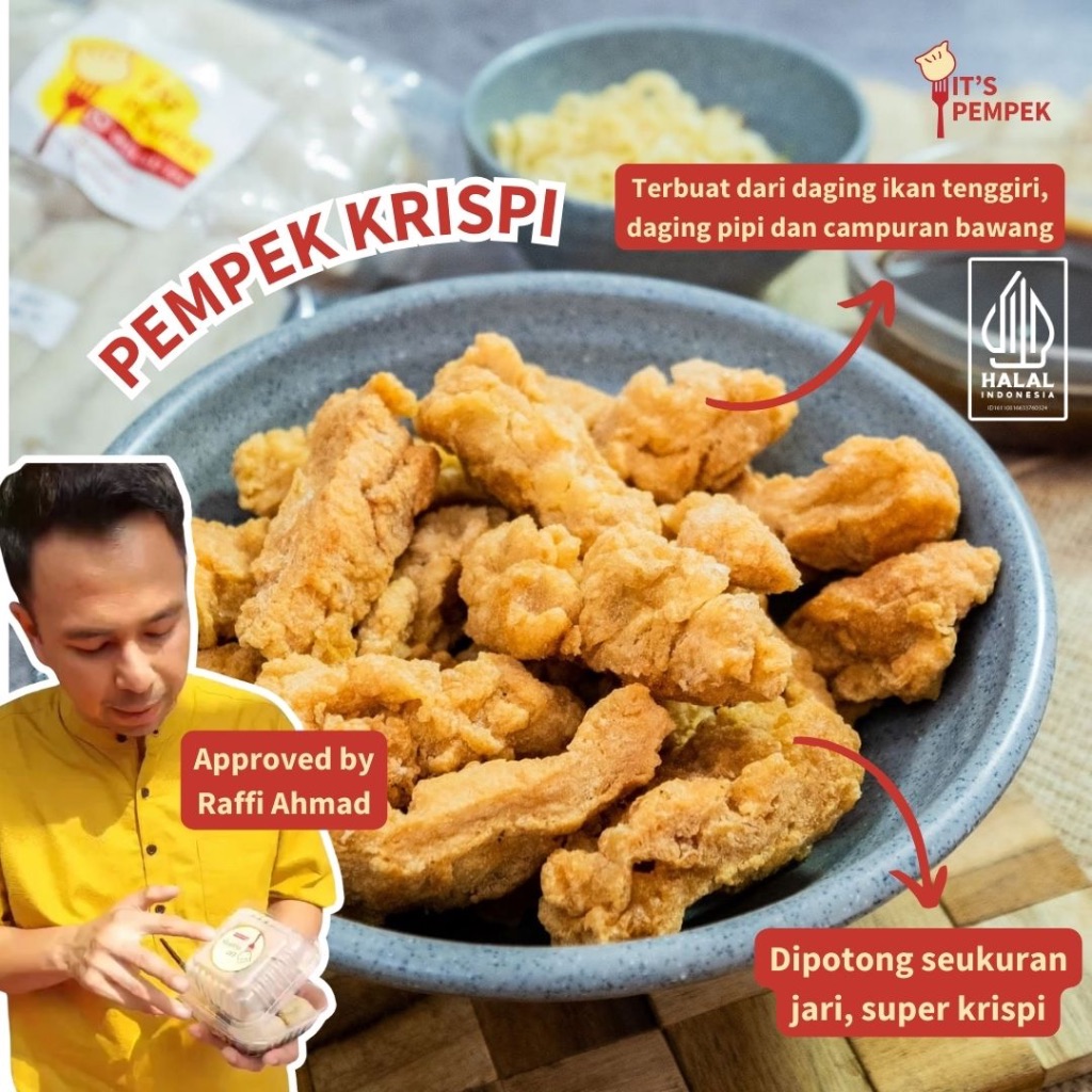 

PEMPEK KRISPI TENGGIRI PREMIUM ASLI PALEMBANG - ISI 10