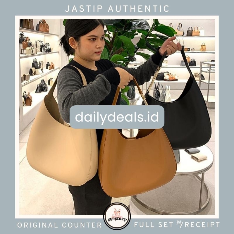 #2-20271447 Agatha Chain - Jast[p] CK ORIGINAL COUNTER ACCENT SLOUCHY HOBO BAG TAS TOTE STORE AUTHEN