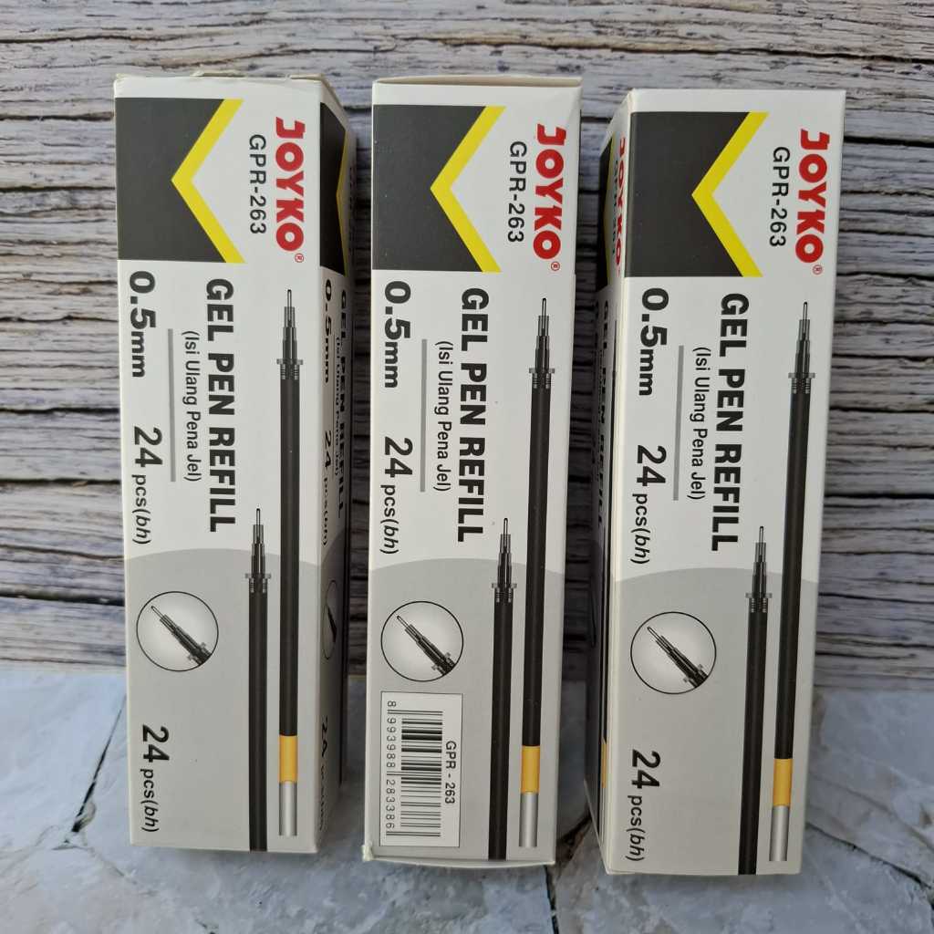 

GEL PEN REFILL JOYKO GPR-263 / ISI ULANG PEN GEL JOYKO ISI 24