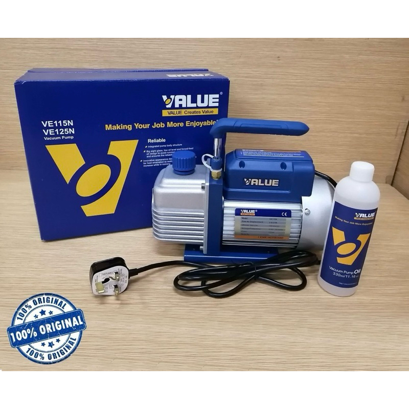 VACUUMP PUMP VALUE VE115N 1/4HP | VACUMP PUMP AC 1/4PK VALUE VE115N