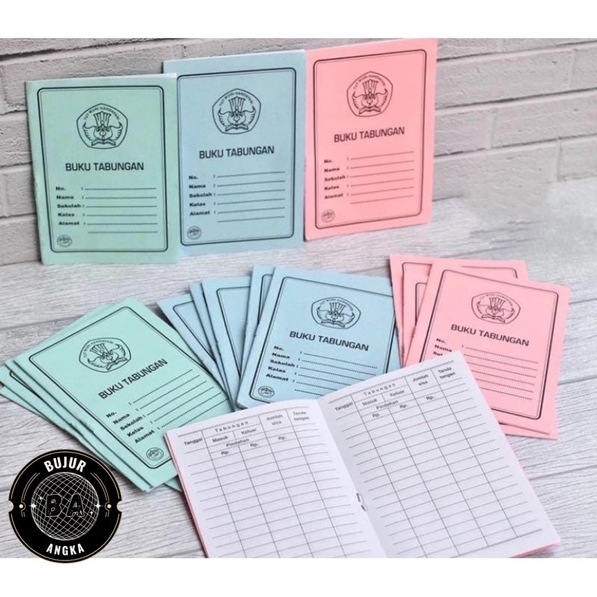 

Promo (PER PCS) BUKU TABUNGAN SEKOLAH KECIL