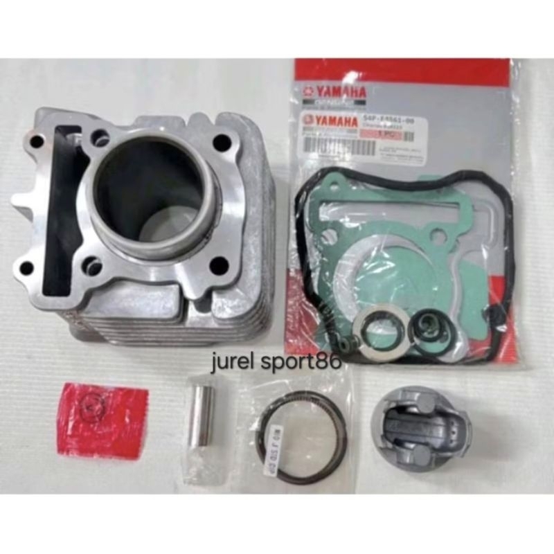 BLOK SEHER SET ISI PISTON YAMAHA MIO J MIO SOUL GT X-RIDE ORIGINAL