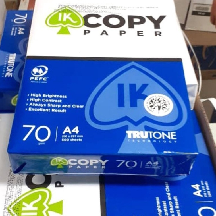 

KODE PRODUK EHGQD9766 Kertas HVS A4 7 gr Ik Copy Paper Aone Kertas Fotocopy