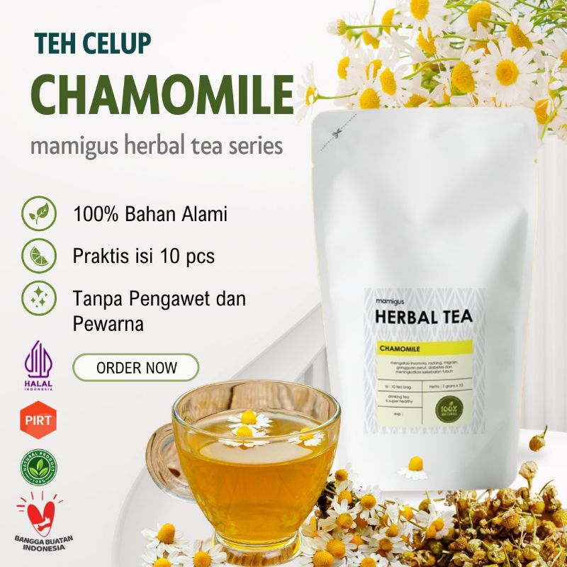 

TEH CELUP CHAMOMILE / Chamomile Tea / Teh Herbal Alami