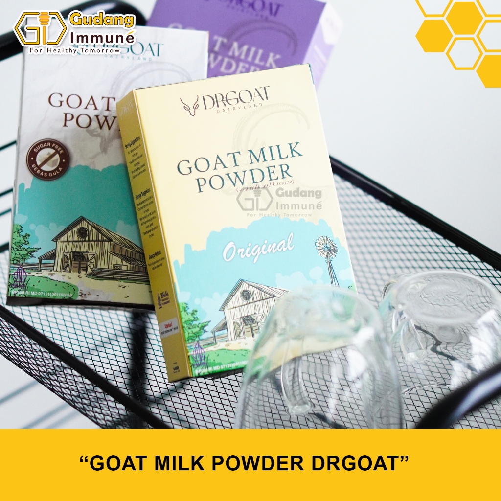 

DrGoat Goat Milk Powder Original | Susu Kambing Powder | Goat Milk Powder - Gudang Immune