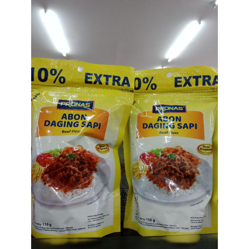 

Abon daging sapi original Pronas