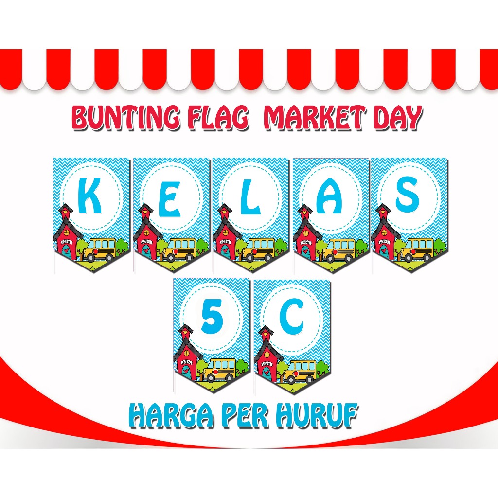 REQUEST TULISAN BANNER TULISAN MARKET DAY SELAMAT DATANG WELCOME DEKORASI ACARA