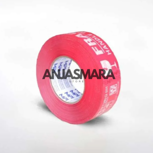 

Solasi Isolasi Solatip Seal Tape Lakban Fragile lakban Peringatan Jangan Di Banting Perlengkapan Packing Kardus Lakban Ukuran Besar Gulungan