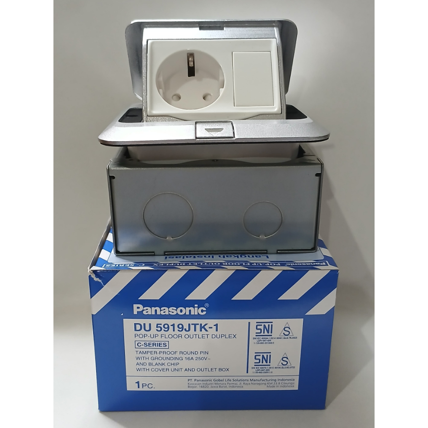 PANASONIC Stop Kontak Lantai DU5919JTK-1 / Floor Outlet Panasonic C-SERIES DU5919JTK1