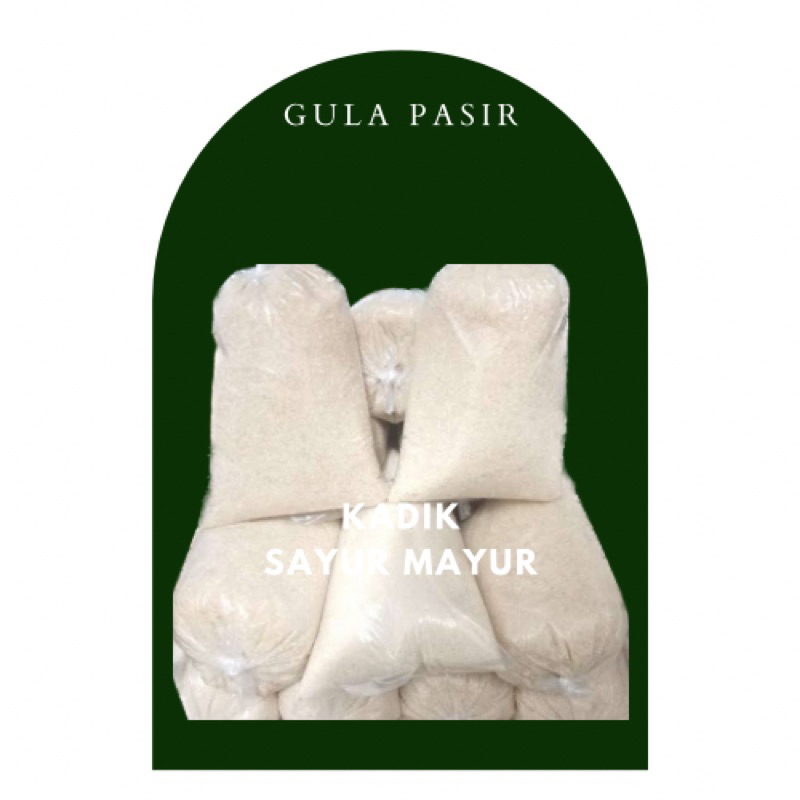 

GULA PASIR LOKAL 1KG, 500G,250G KADIK
