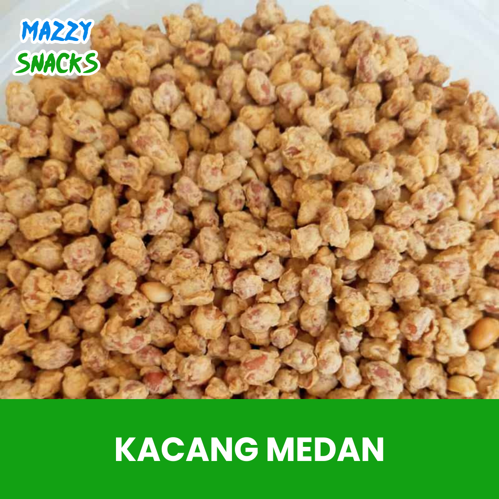

Kacang Telur Medan Balut Tepung Premium 1Kg
